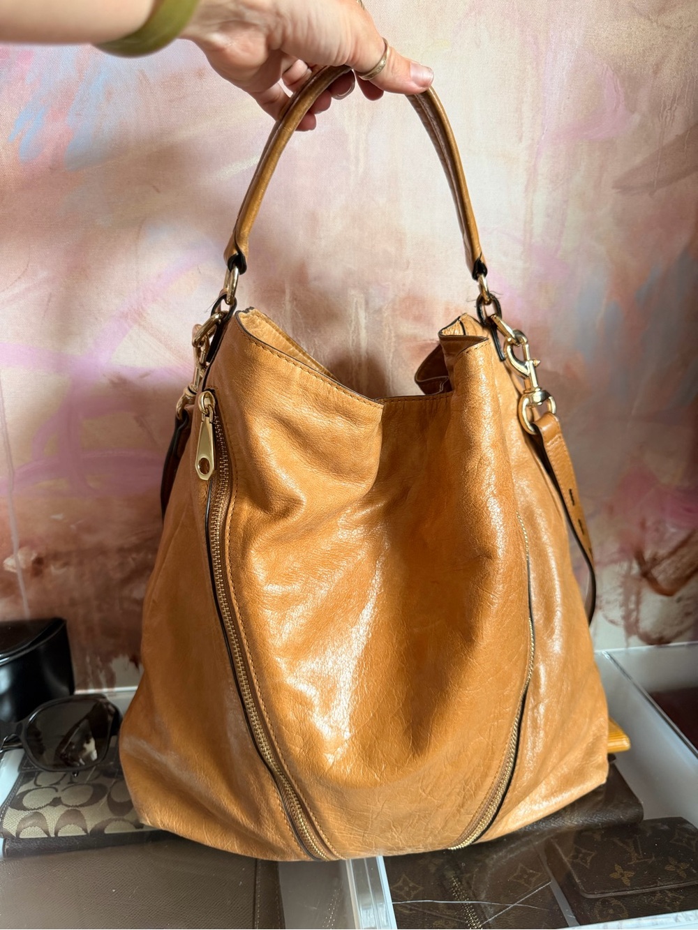 Rebecca Minkoff Leather Hobo Bag - Versatile Everyday Shoulder Bag